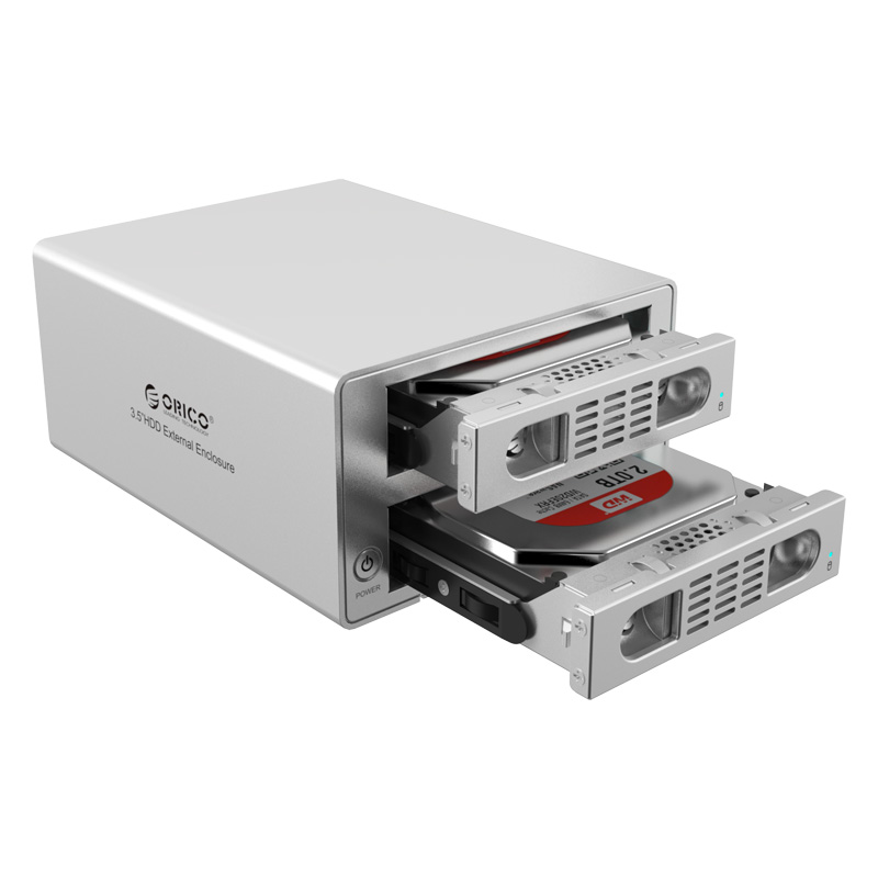 Hộp đựng 2 ổ cứng 3.5 inch ORICO 3529RUS3 (SATA USB3.0)