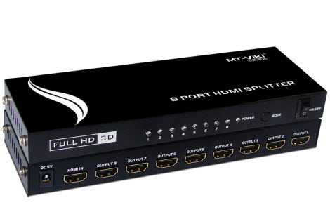 Bộ chia HDMI 1 ra 8 cổng MT-VIKI SP-108M