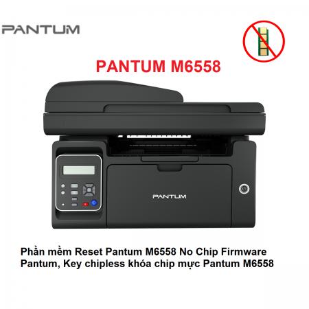 Key reset Pantum M6558, Phần mềm reset máy in Pantum M6558 Vĩnh viễn