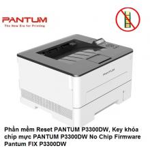 Phần mềm Reset PANTUM P3300DW, Key khóa chíp mực PANTUM P3300DW