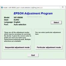 Phần mềm Reset Epson WF-R8590 Service Adjustment Program + SM NEW