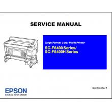 EPSON SureColor F6400,F6400H, F6470 Service Manual PDF