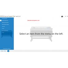 Service program Epson SureColor F6400, F6400H, F6470 Support tool fix error 0014BD