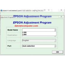 Reset Epson L395, L495 Adjustment Program