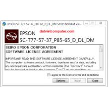 NVRAM Viewer Epson SC-P6500 T3700 P8500 T5790 T7700