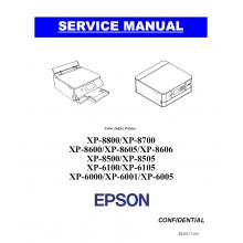 Service Manual XP-8700, XP-8600, XP-8605, XP-8606, XP-8500, XP-8505, XP-6100, XP-6105, XP-6000, XP-6...